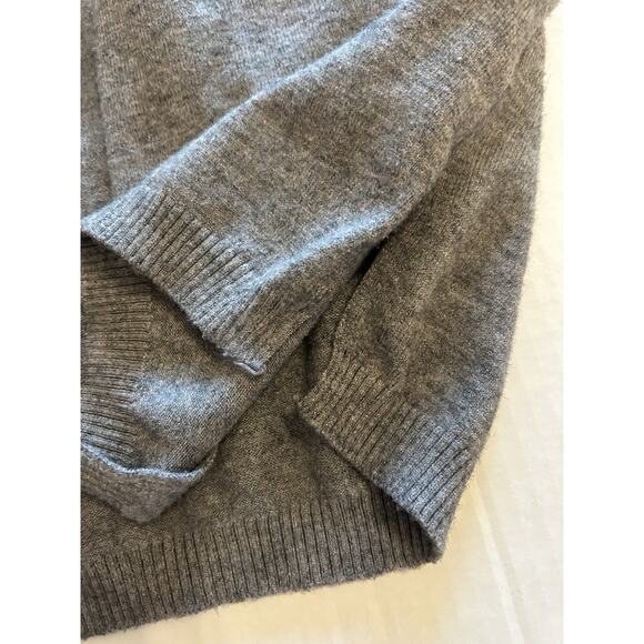 2017 Fendi Monster Bug Eye Women’s Small Gray Cardigan Sweater Open Front Cotton - Picture 6 of 16